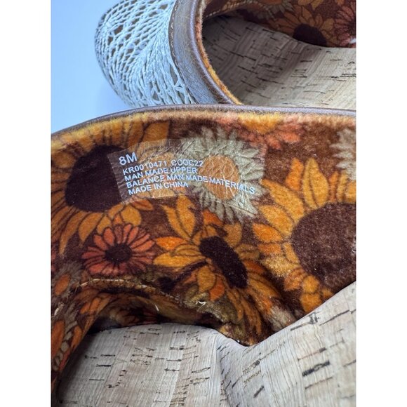 Korks by Kork Ease Women's Nora Crochet Clogs Size 8 - Picture 7 of 13